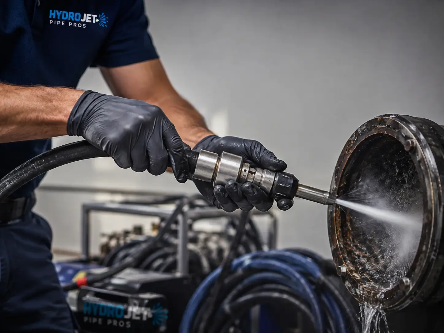 Hydro Jet Pipe Descaling in Helix, OR